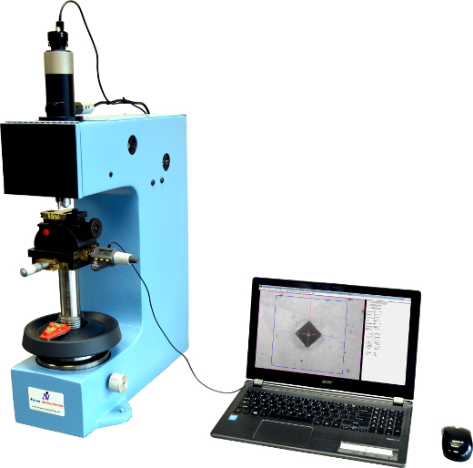Fully-automatic vickers hardness tester with image analysis